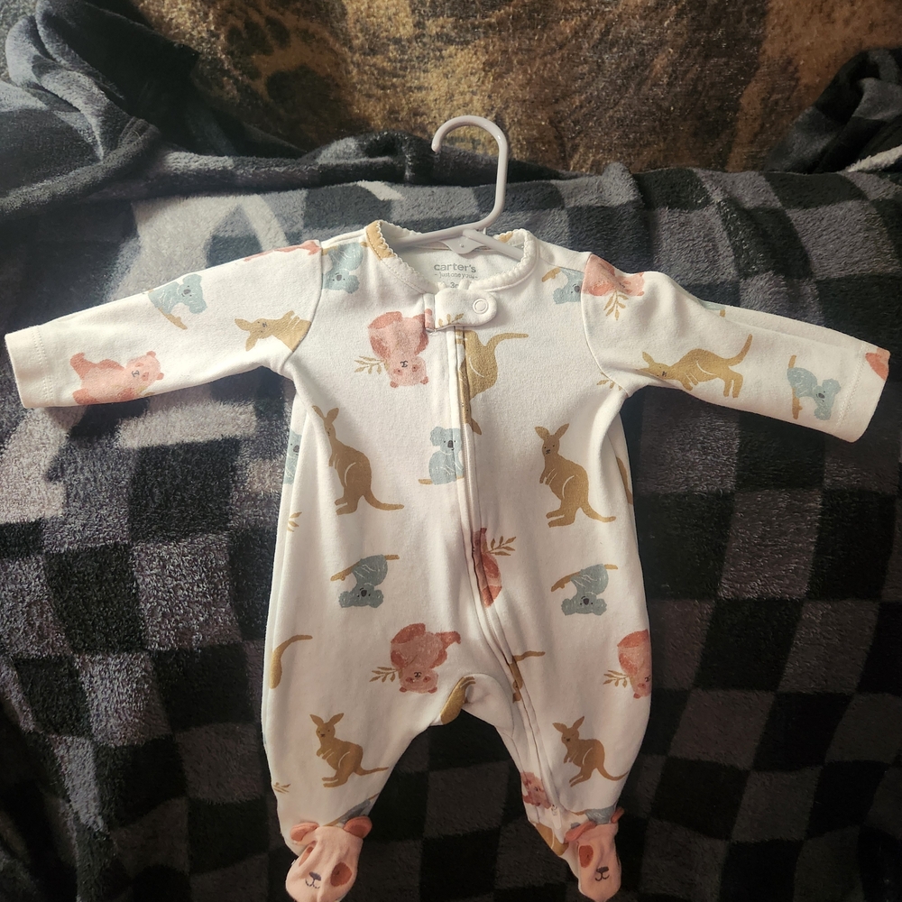 Adorable Animal Print Kids One Piece
